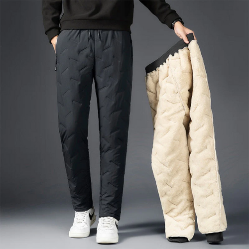 Drune | Herren Doppel-Lagen-Hosen - Fleece gefüttert & stilvolles Design
