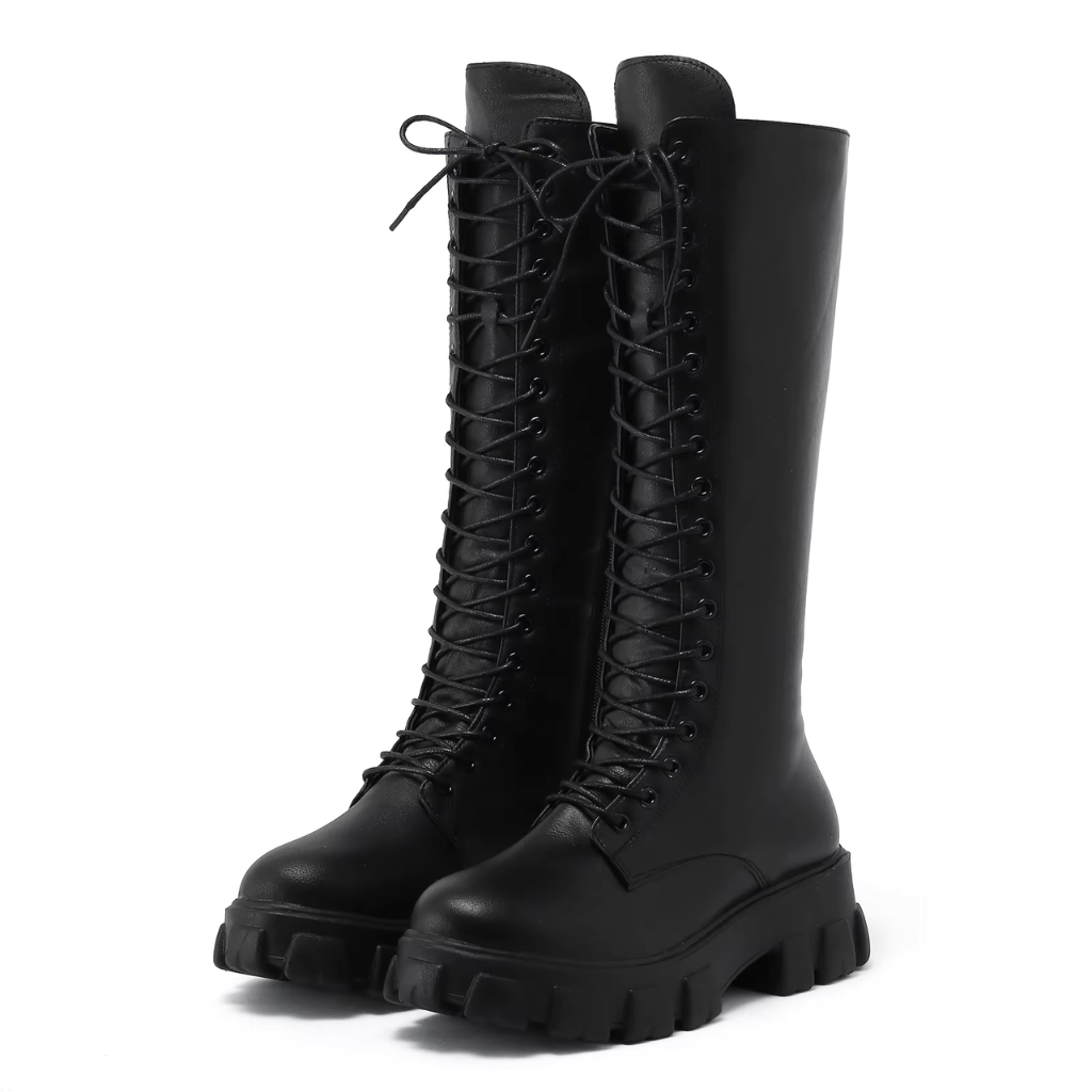 Drune | Moderne Lange Stiefel