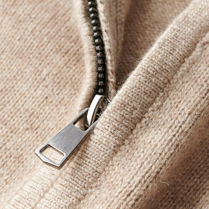 Drune | Premium-Pullover mit Reißverschluss