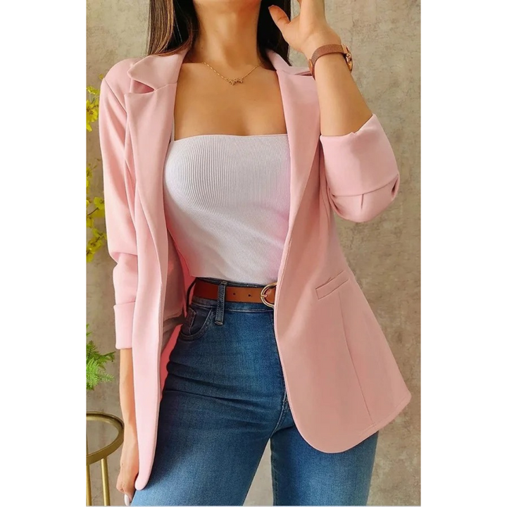 Drune – Vintage-Damenblazer ohne Schnalle