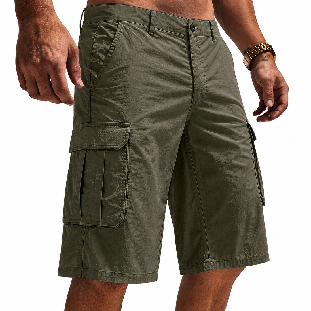Drune | Leichte Cargo Shorts für Ganztägigen Tragekomfort