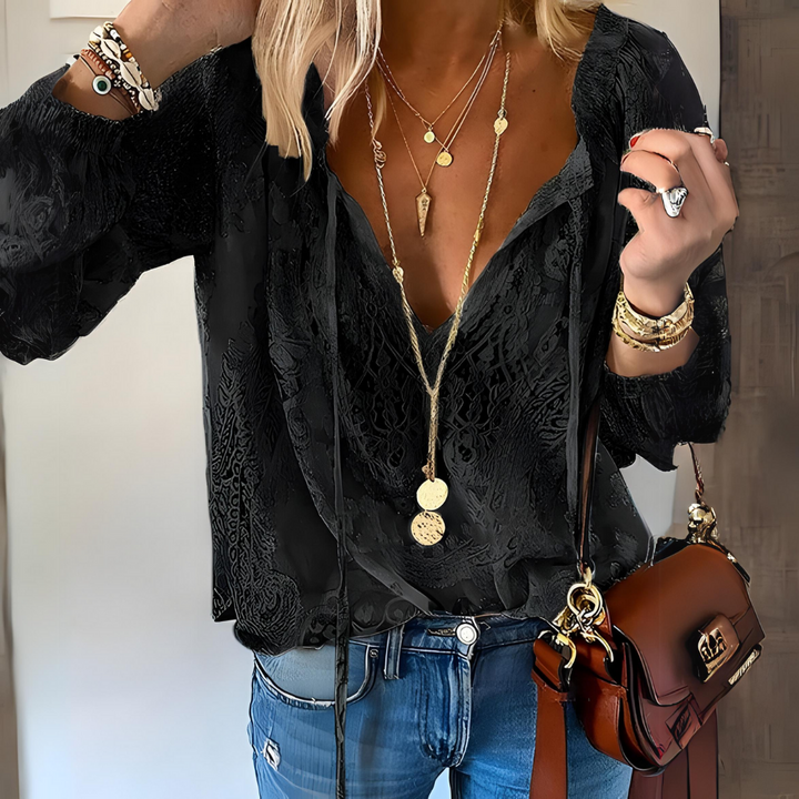 Drune | Häkelte Boho-Bluse für Damen