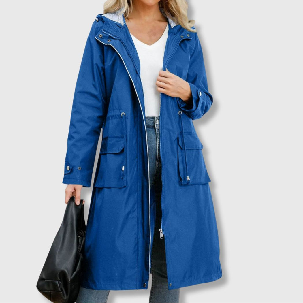 Drune | Lange Jacke mit klassischer Silhouette