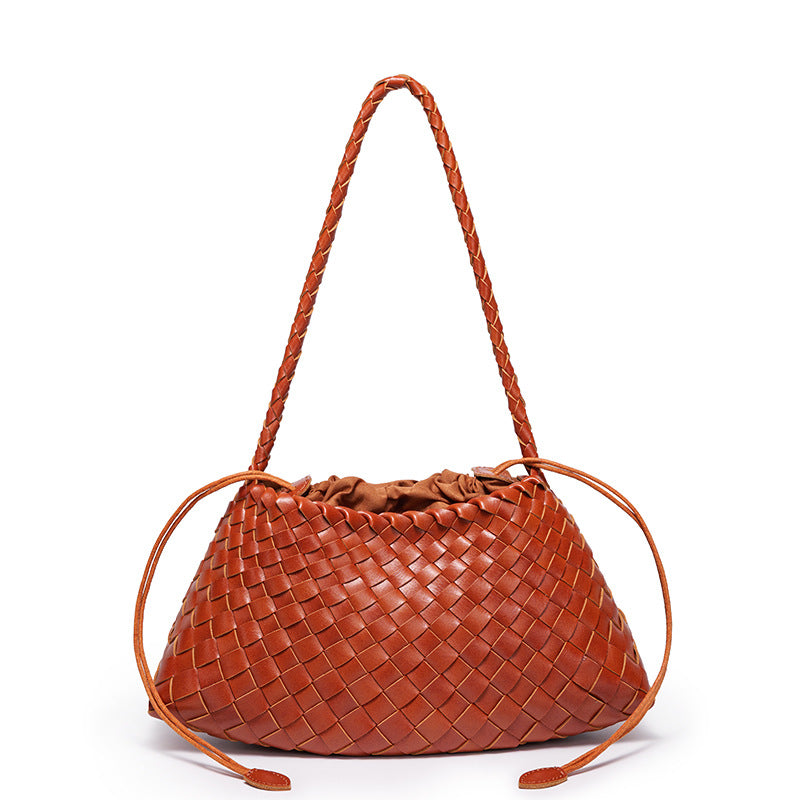 Drune | Schultertasche Mit Geflochtenem Design