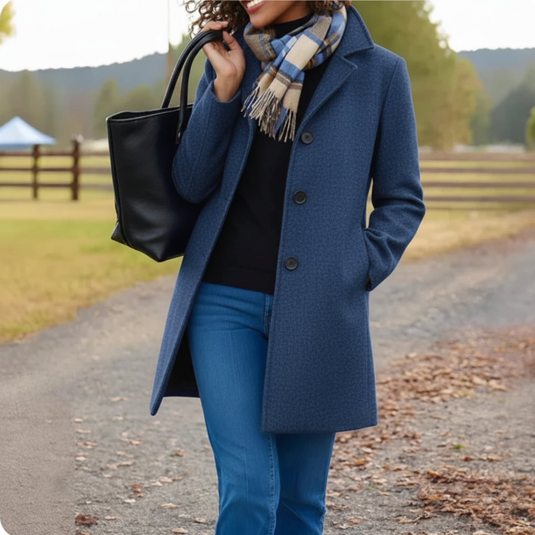 Drune | Klassische Mittelange Knopfjacke