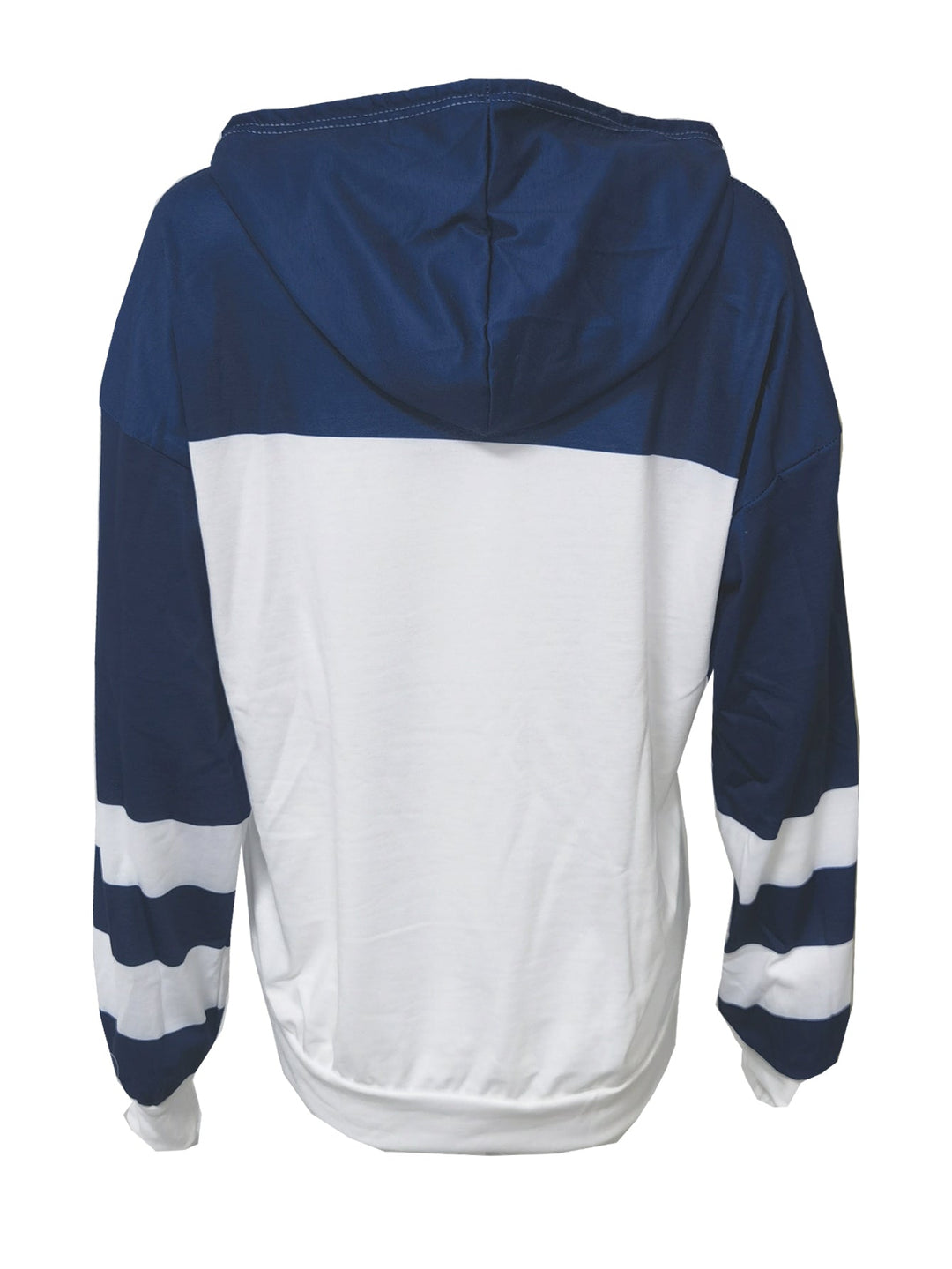 Drune | Colorblock-Hoodie mit Anker-Print