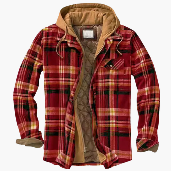 Drune | Freizeitjacke im Holzfäller-Stil mit Kapuze - Zeitlos & Warm für Outdoor und Alltag