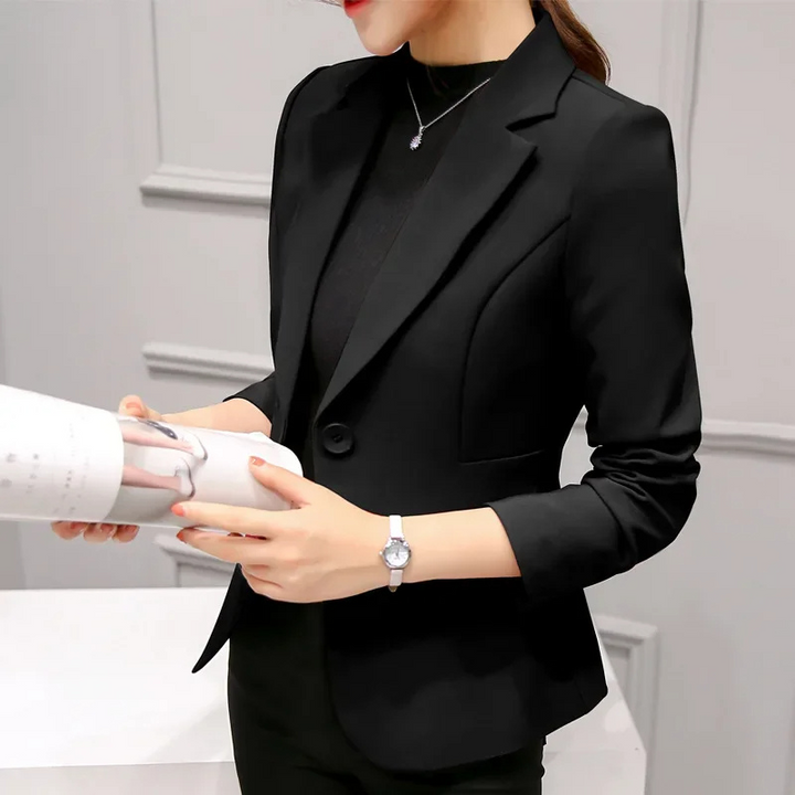 Drune | Blazer Taillierte Passform Strukturierte Silhouette Ein Knopf Verschluss