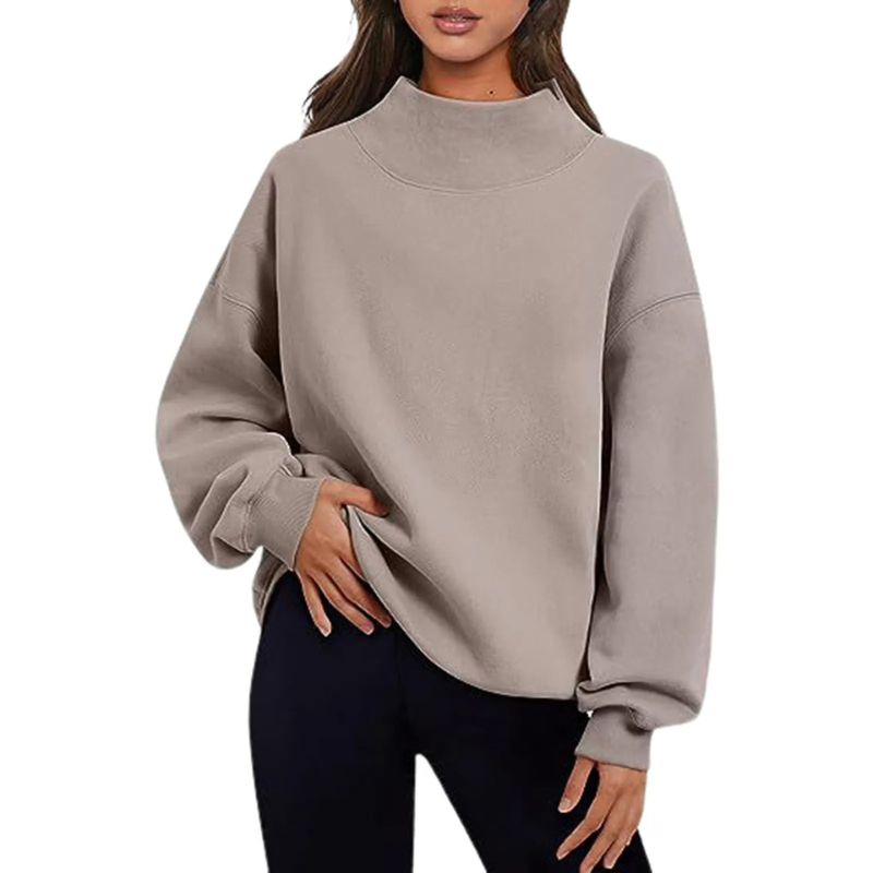 Drune | Sweater - Basic Loose-Fit Langarm-Sweater