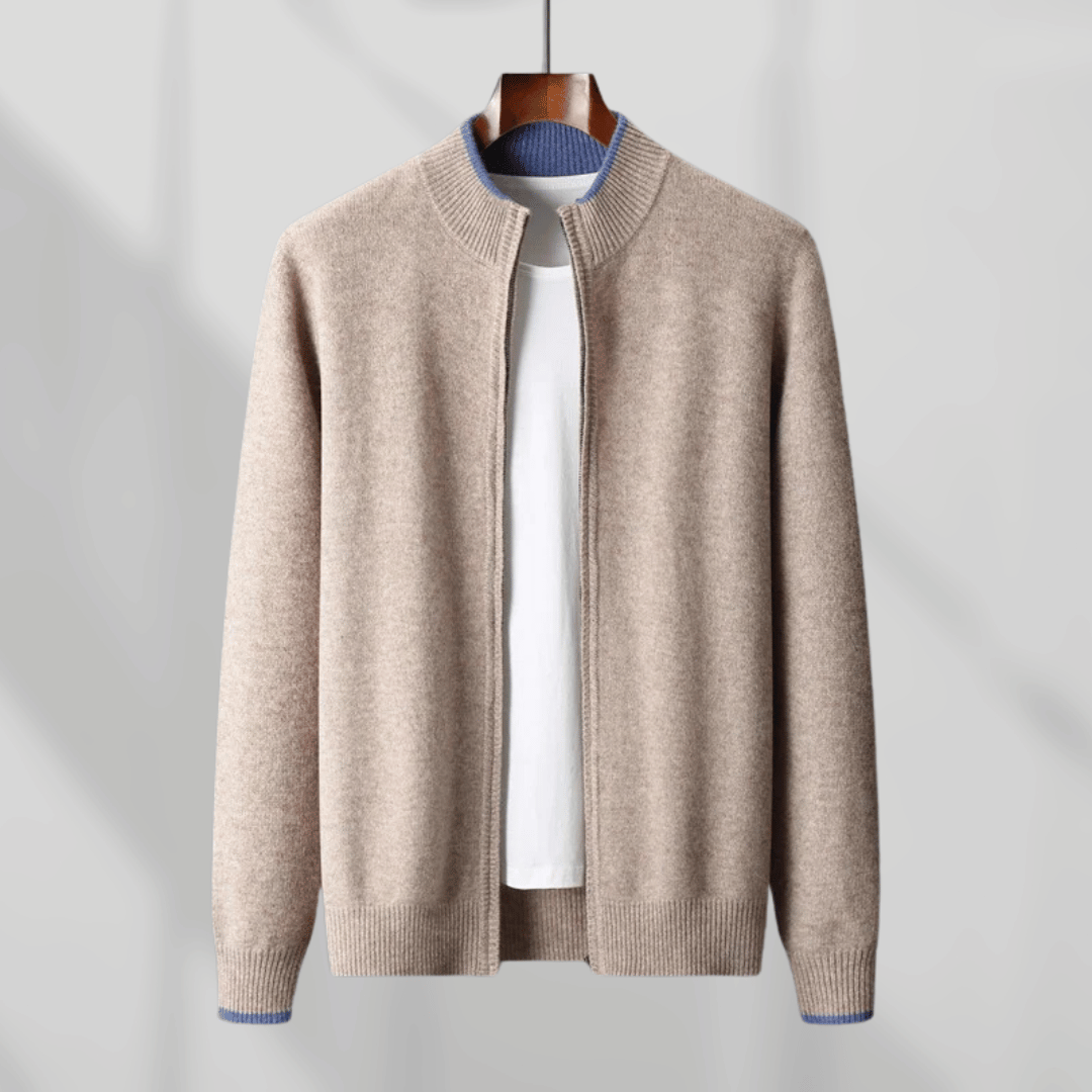 Drune | Amari Cashmere Zip Jacke