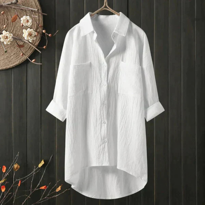 Drune | Luftige Oversize Bluse Aus Baumwolle