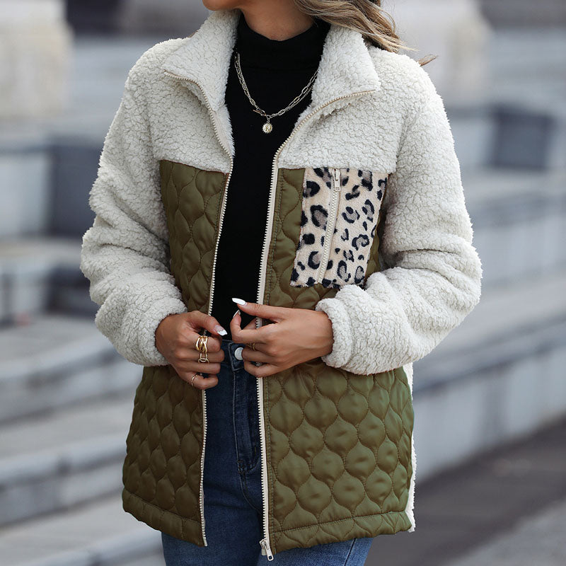 Drune | Plüsch Patchwork Mantel
