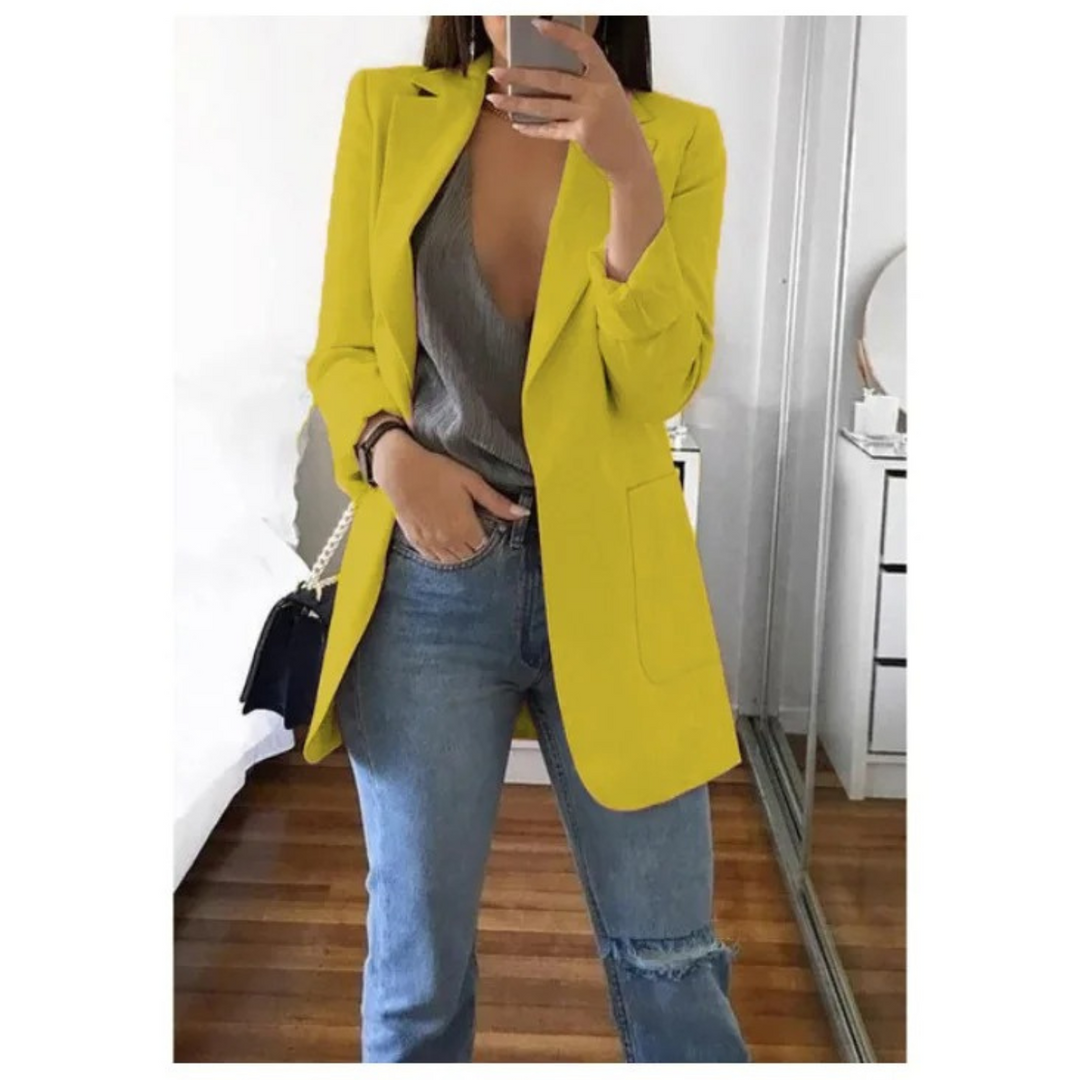 Drune | Eleganter Blazer mit Taschen für Damen