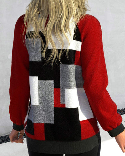 Drune | Cardigan mit Farbblock