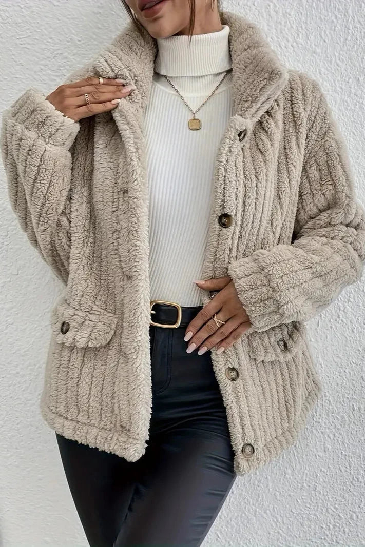 Drune | Weiche Teddyjacke