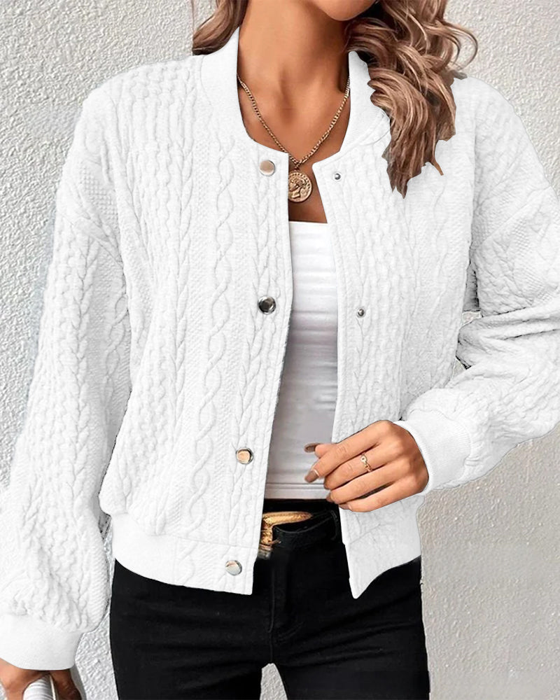 Drune | Stylischer Herbstcardigan mit Knöpfen für Frauen