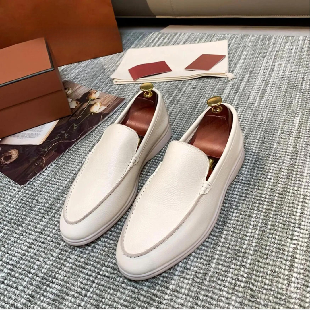 Drune | Herren Leder Slipper Aus Hochwertigem Rindsleder