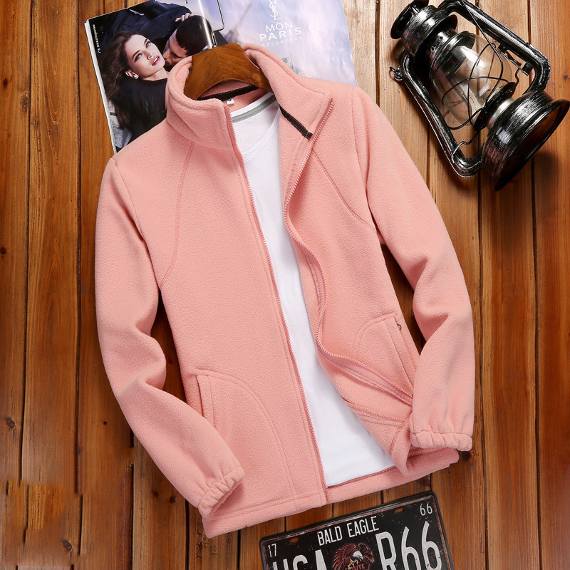 Drune | Fleecejacke Damen Reißverschluss-Fleece mit Stehkragen