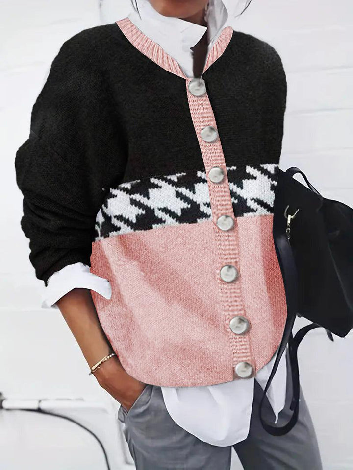 Drune | Eleganter Pullover mit Langen Ärmeln und Stylischem Aufdruck