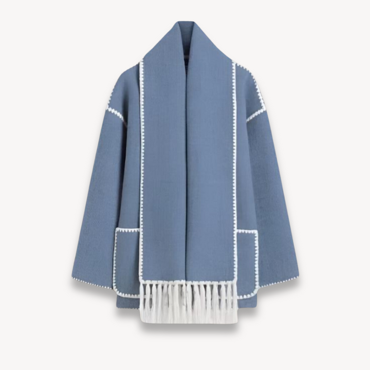 Drune | Damen Übergröße Cape Jacke