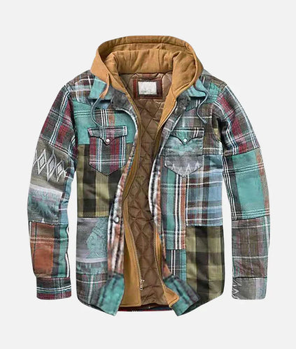 Drune | Gepunktete Jacke mit Kapuze