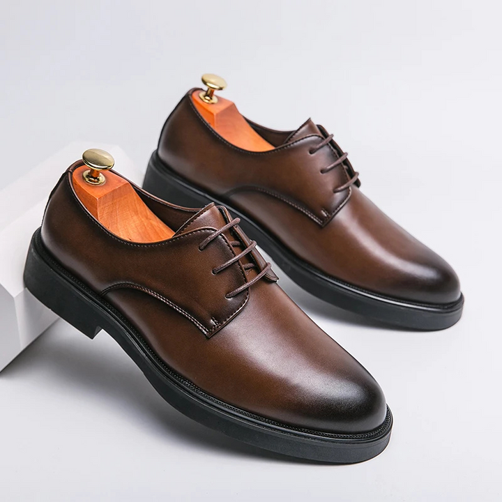 Drune | Elegante Herrenschuhe Aus Leder Mit Schnürung Und Rutschfester Sohle