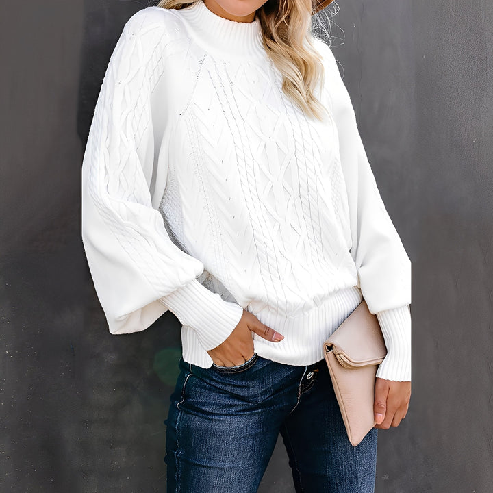 Drune | Eleganter, lässiger Damen-Rollkragenpullover
