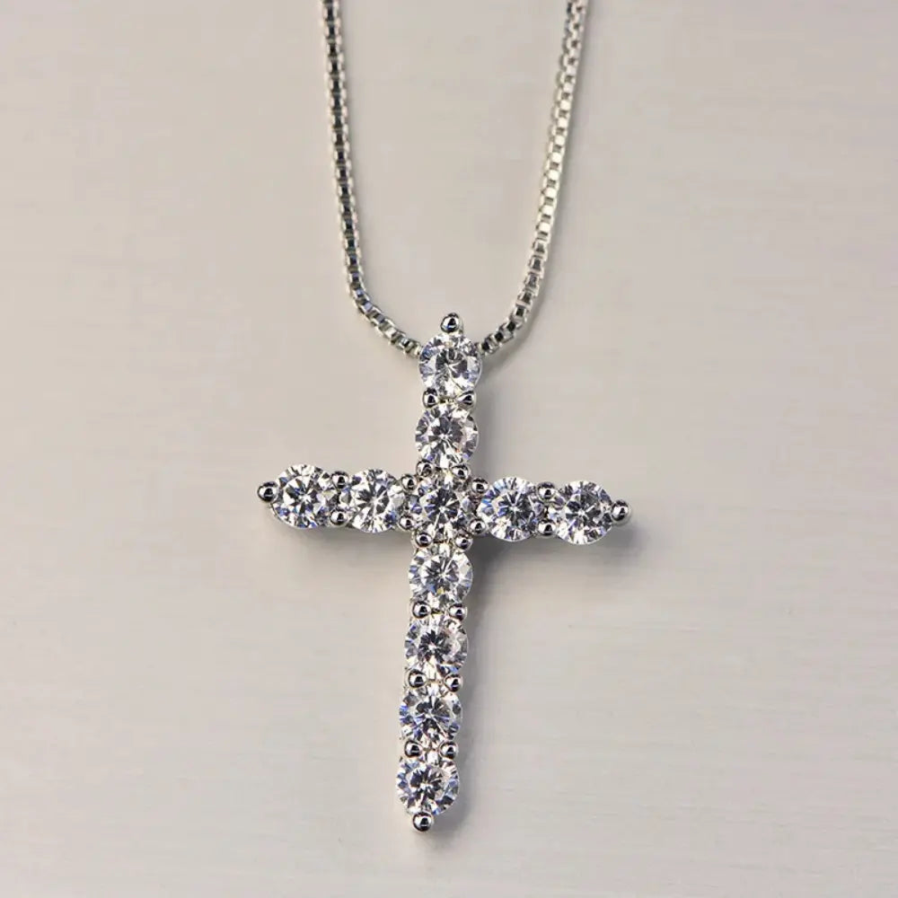 Drune | 925 Sterling Silber Kreuz Anhänger