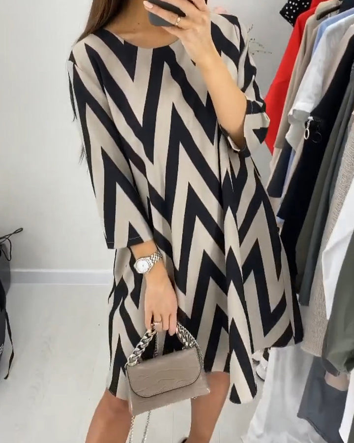 Drune | Kleid mit Aufdruck