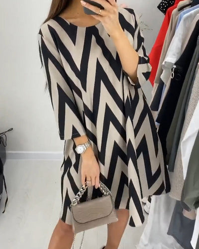 Drune | Kleid mit Aufdruck