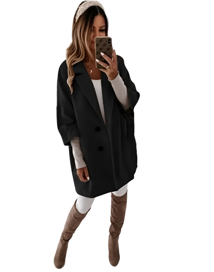 Drune | Weit fallender Damen-Trenchcoat