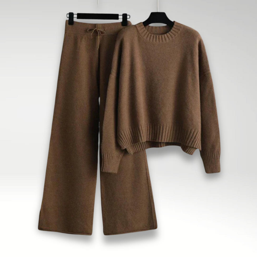 Drune | Luxury Tricot Outfit mit Kordelzug