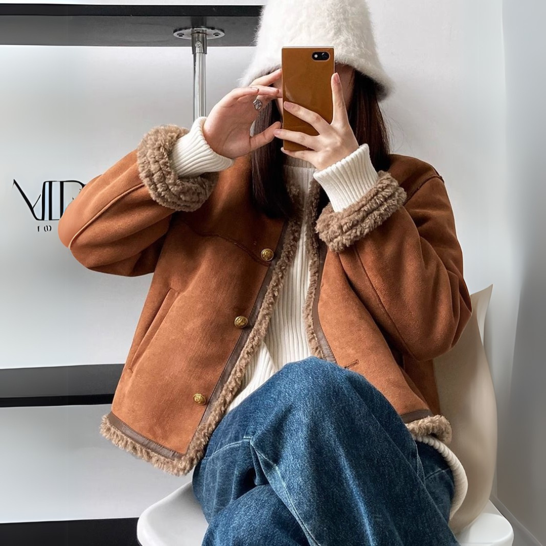 Drune | Warme Lederjacke
