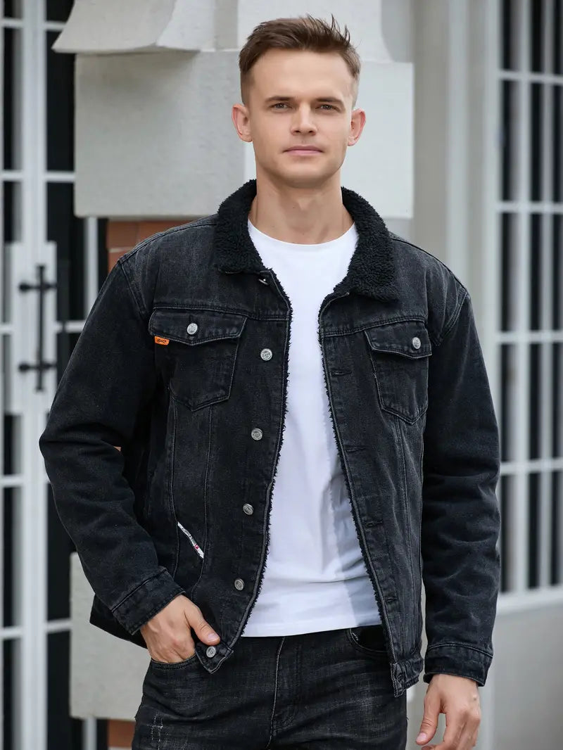 Drune | Jeansjacke Casual für Herren