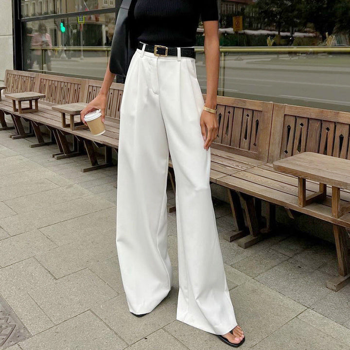 Drune | Hochgeschnittene Hose mit Weitem Bein