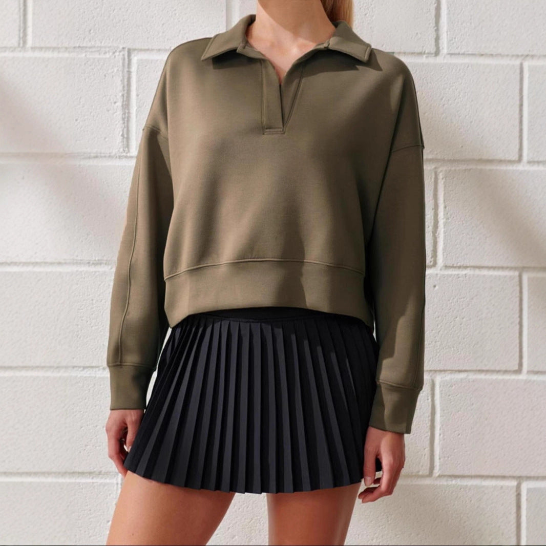 Drune | Pullover mit Kragen