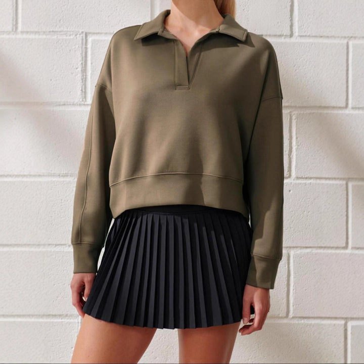 Drune | Pullover mit Kragen