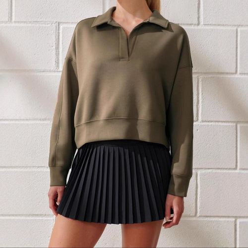 Drune | Pullover mit Kragen