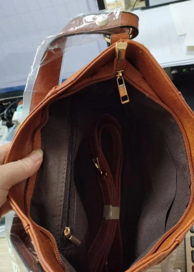 Drune | Stilvolle Damen Vintage-Ledertasche