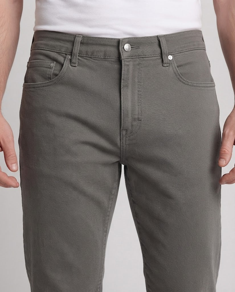 Herren Weite Five-Pocket-Denim-Hose im Wide‑Leg-Schnitt mit lockerer Passform Drune