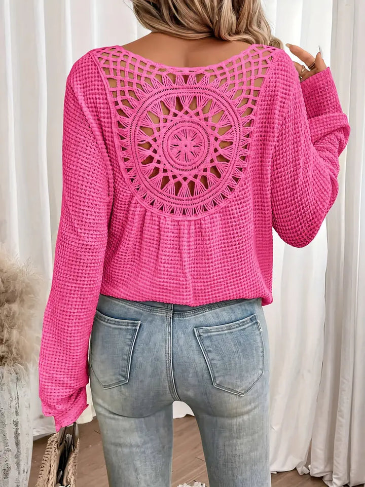 Drune | Eleganter V-Ausschnitt Pullover mit Zeitlosem Design
