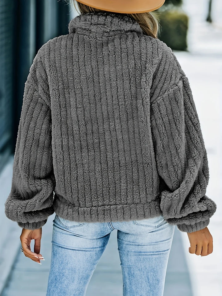 Drune | Truckerjacke mit Fell