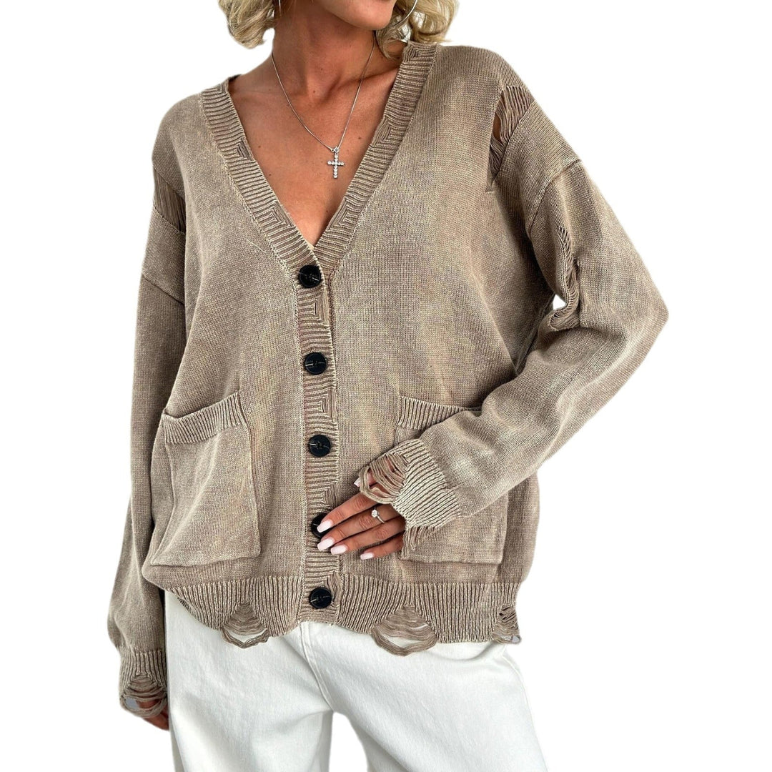 Drune | Out-Strickjacke für Damen
