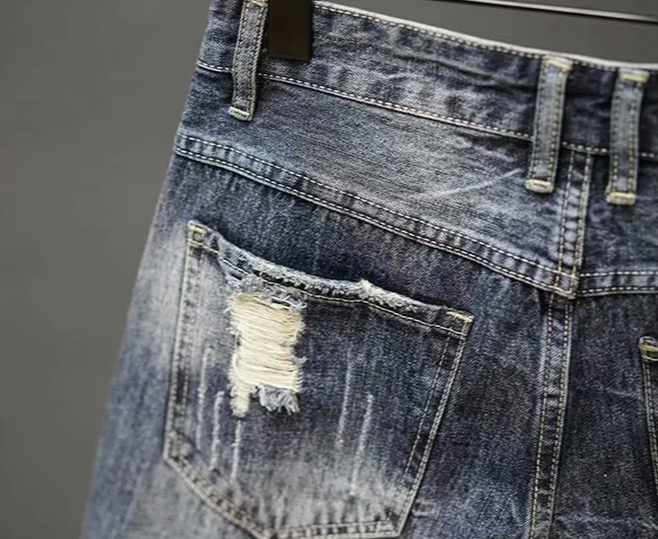 Drune | Urban Denim Shorts