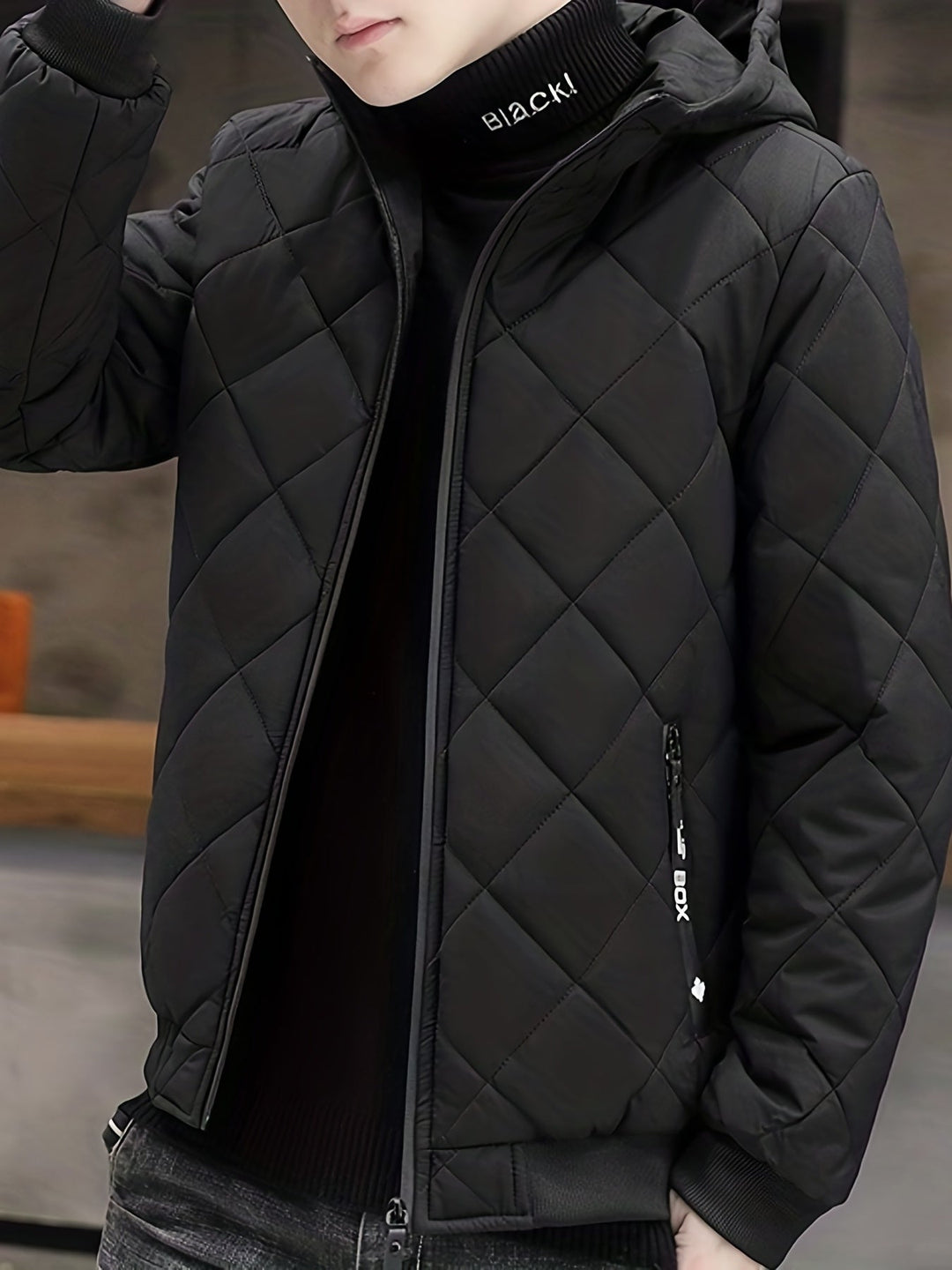 Drune | Winterjacke mit Kapuze für Herren - Perfekt für Outdoor-Aktivitäten