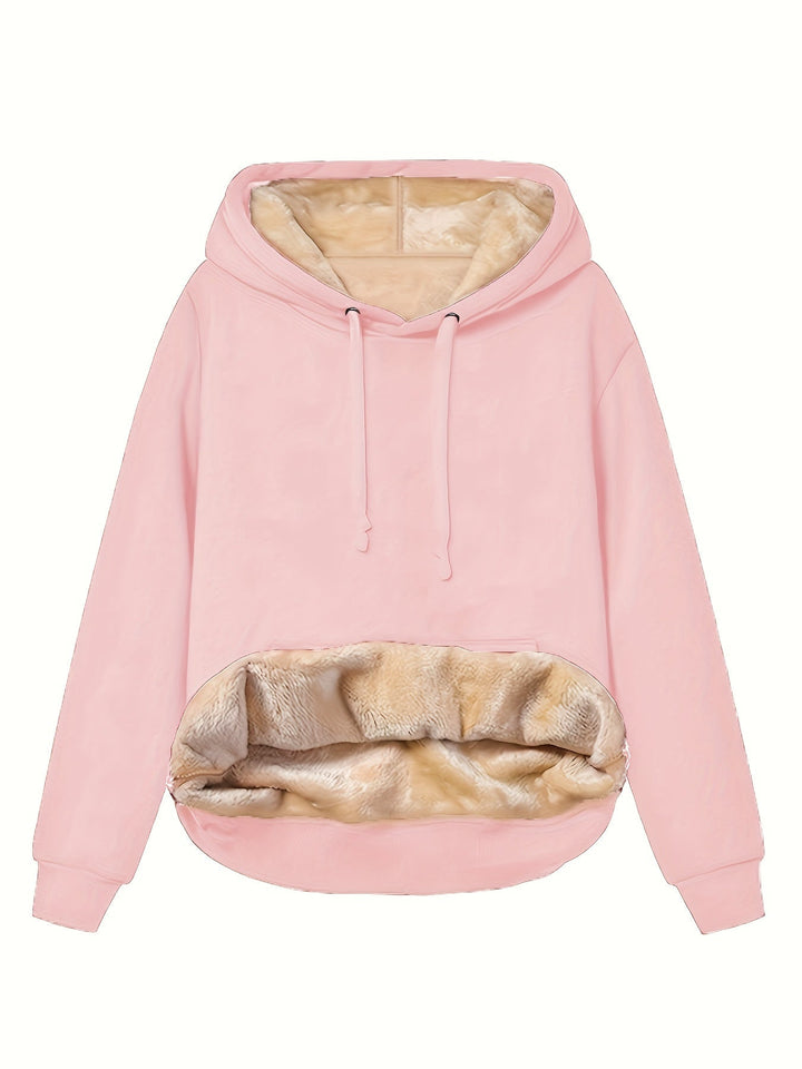 Drune | Fleece Pullover Hoodie mit Kapuze für Damen - Perfekt für Outdoor-Aktivitäten