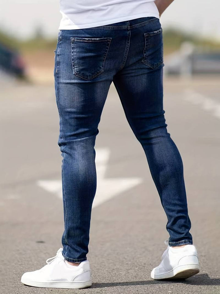 Drune | zerrissene jeans für männer