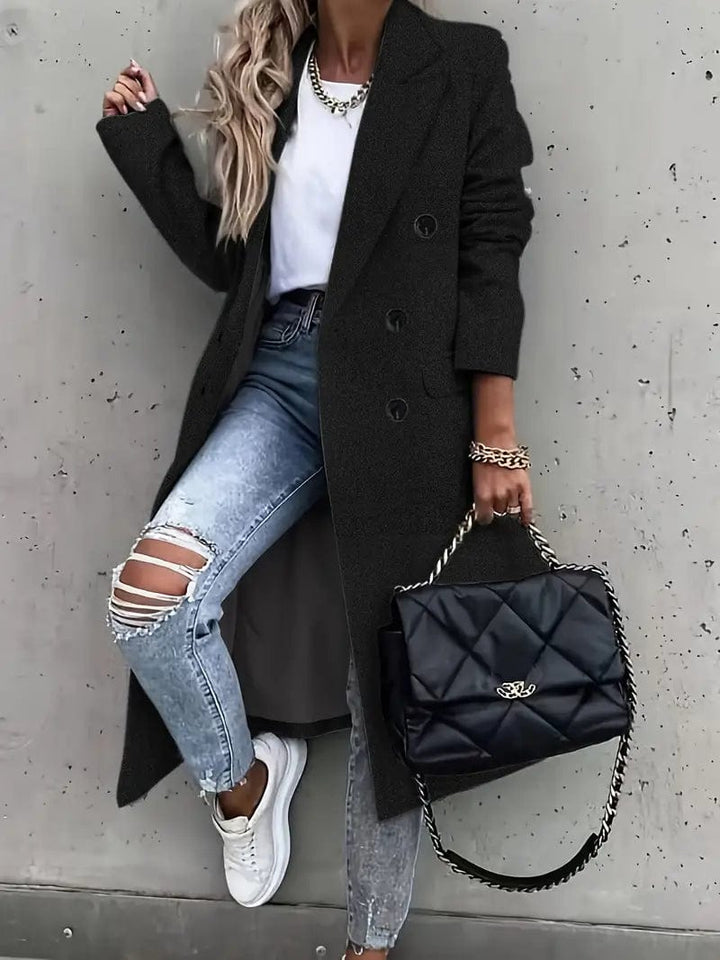 Drune | Trenchcoat Klassisch Zeitloser Stil Ideal für den Winter