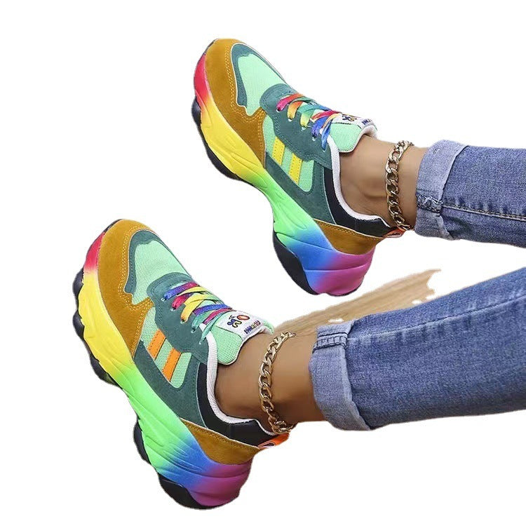 Atmungsaktive Schnür-Laufschuhe Drune