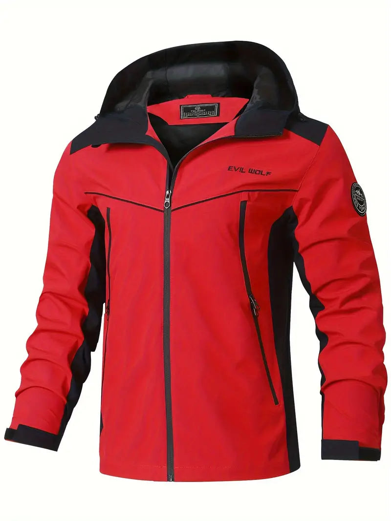 Drune | Outdoor-Jacke mit Reflektierendem Design – Wasserdicht & Sportlich